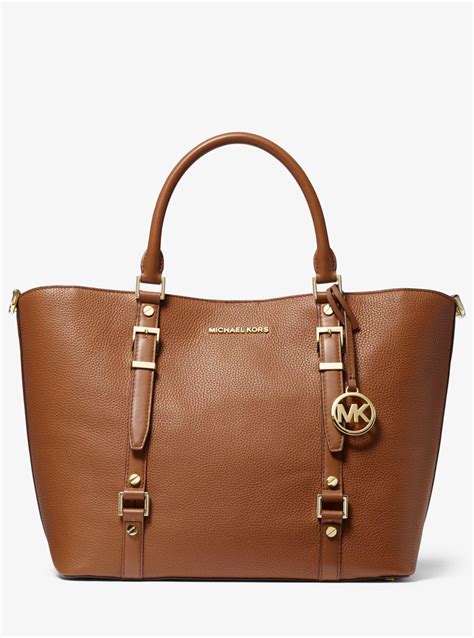 michael kors large bedford dressy tote|Michael Kors winston leather tote.